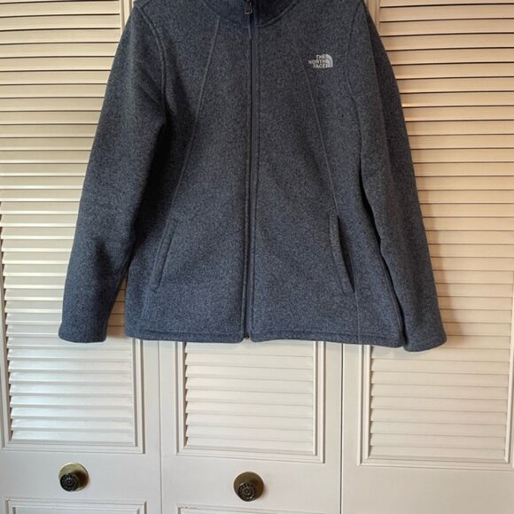 The North Face Women’s fleece lined sweater jacket - Picture 3 of 9